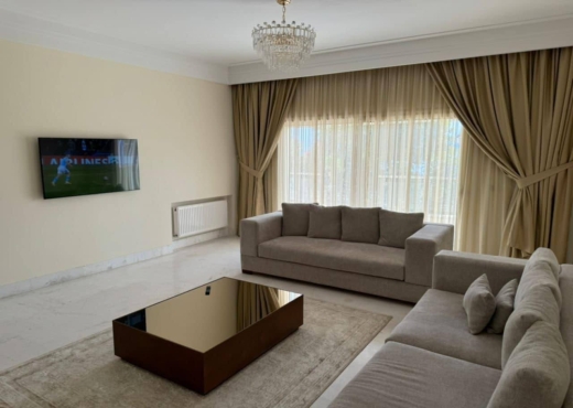 À Louer – Superbe S+3 Meublé avec Jardin Privatif